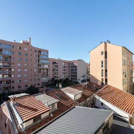 253 Mont Boron - 2p - Balcon Plein Sud - Climatisation Lejlighed *